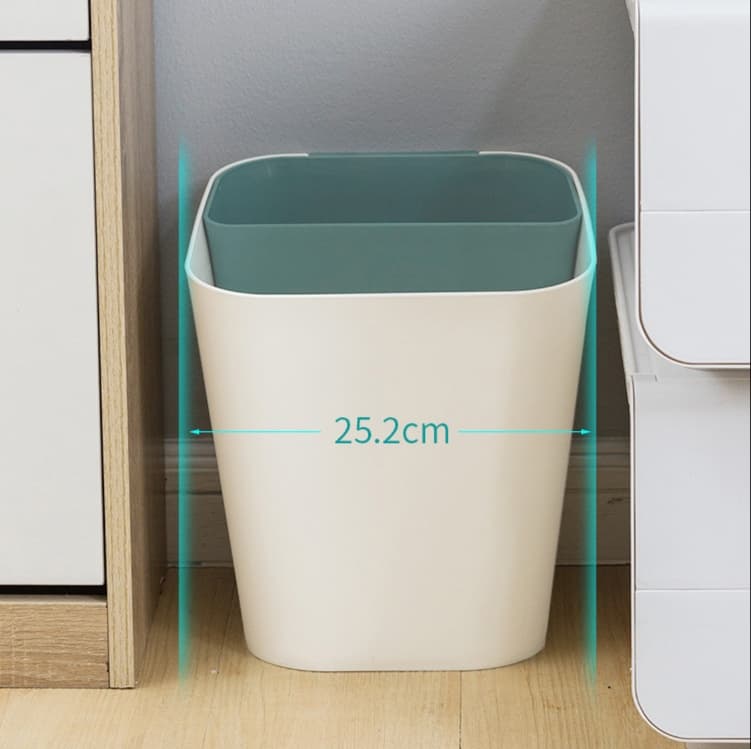 二層式分別ごみ箱 水切り機能付き