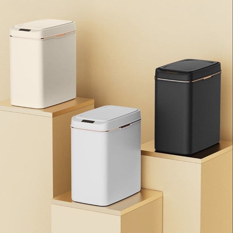 15L スマート自動開閉センサー式キッチンごみ箱