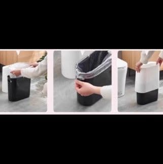 隙間にぴったり!スリム設計スタイリッシュなごみ箱