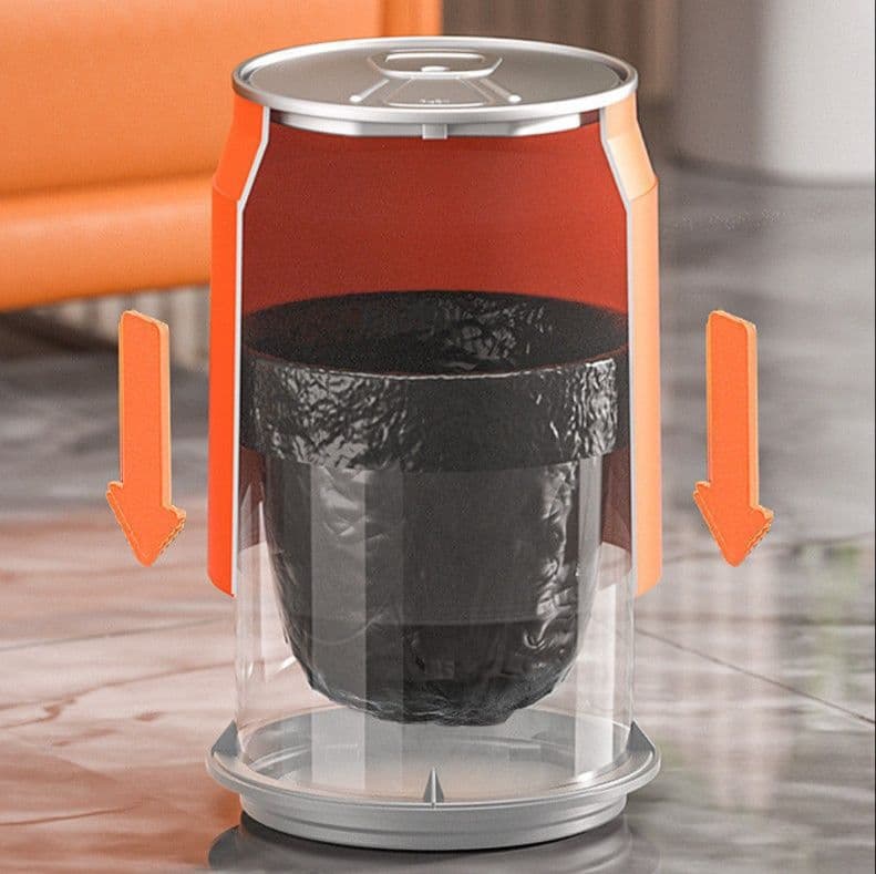 13L コーラ缶のようなデザインごみ箱
