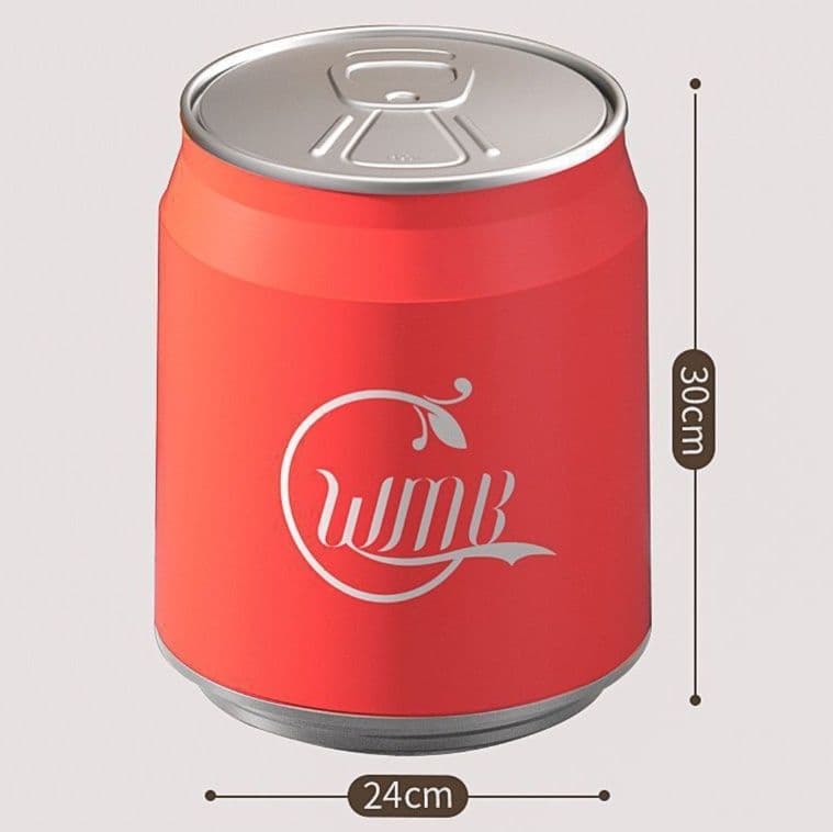 13L コーラ缶のようなデザインごみ箱