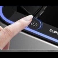 自動開閉センサー付きステンレス製角型ごみ箱