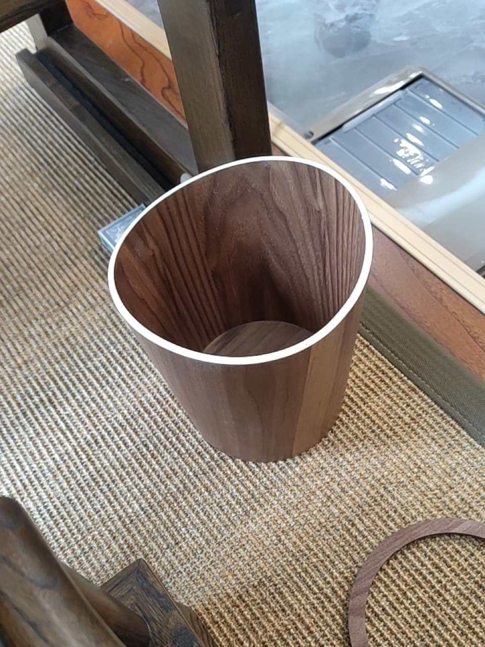 9L 天然木素材 彩木 おしゃれなごみ箱